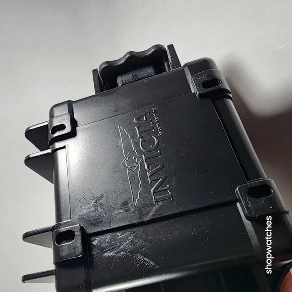 Invicta‎ Black One Slot Signature Dive Watch Case Waterproof & Impact Resistant - Picture 4 of 7